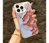 Funda láser mate con patrón de dragón chino para Xiaomi Redmi Note 13, fundas para Redmi Note 12 Pro Plus 5G 12S 11S 11 10S 10 1