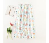Cotton and artificial spring/summer women's beach can be worn s. Large size cotton silk casual wear, nine point pants