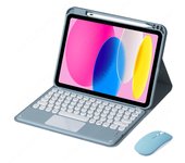 For iPad 10.2 7th/8th/9th Generation 10.2 inch,iPad Air 3 2019/iPad Pro 10.5 2017 Keyboard Case Touchpad Español Teclado