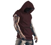 Ropa popular para hombres, nuevo bolsillo con cremallera, deportes, chaleco para hombres.