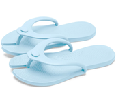 EVA Women Flip Flops Foldable Detachable Beach Slippers Comfortable Soft Outdoor Flip Flops