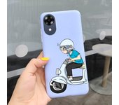 For Oppo A17K A17 A16 A16s Case Soft Ultra Luxury Silicone Bumper Shell For Oppo A16 A 17 OppoA17k Back Cover Candy Capas Cases