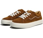 Zapatos casuales de cuero de tendencia de color en contraste de piel retro baja para hombre