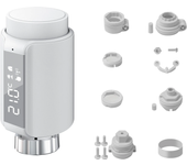 GIRIER TRV Smart Thermostatic Radiator Valve ZigBee Programmable Temperature Controller Smart Thermostat Radiator Supports Alexa