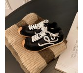 Zapatos Deportivos Casuales Con Cordones De Cuero Para Mujer Forrest Gump Mujer