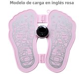 Masajeador de pies plegable, que almacena el masajeador de pies perezosos, fisioterapia de pulso de acupuntura