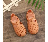 Nuevas sandalias casuales para niños, con suela suave, estilo retro, para bebés y niñas, tipo jalea.