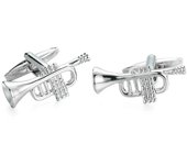 Men's high-quality punk music cufflinks, piano design, drums, saxophone, guitar, horn, hip-hop atmosphere fist button