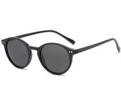 Gafas de sol polarizadas redondas retro para hombre y mujer, gafas de sol clásicas con montura de leopardo, gafas de sol negras de moda para conducir, gafas para hombre y mujer UV400