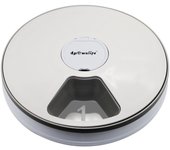 Round Timing Feeder Automatic Pet Feeder 6 Meals 6 Grids Cat Dog Electric Dry Food Dispenser 24 Hours Feed Pet Supplies