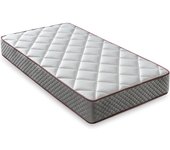 Colchon  Viscoelastica Dual: Caras Diferenciadas.  Confort + Firmeza Media MemorySens.  Higiénico y Transpirable.  Individual Color Gris.