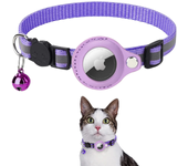 Airtag Case Collar for Cats with Protective Case for Anti Lost Locator Tracker Dog Accessories Reflective Pet Collars