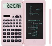 Calculadoras Científicas Solares, Calculadora Kawaii Rosa Multifuncional Con Álgebra, Trigonometría Y Cálculo, Adecuada Para