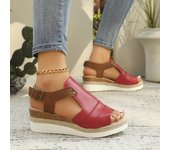Sandalias de Cuña para Mujer en Verano Zapatos de Moda para Mujeres