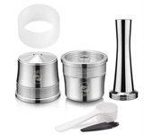 ICafilas Reusable Coffee Capsule Pod For illy X7.1 illy Y5 Mahine Stainless Steel Refillable Coffee Maker Filter
