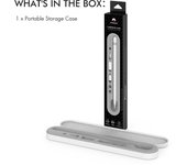 Magnetic Carrying Case Compatible With Apple Capacitive Stylus 2nd Generation And 1st Gen Pencil, Pencil Case Consists Of Hard PC Shell And Soft Silicone Inner