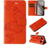 For Google Pixel 4 5 6 7 A 7a 6 7 8 Pro 8pro 4G 5G Gwkk3 Ghl1x G0dzq Butterfly Phone Housing Billetera Solapa
