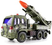 Camion Bomberos Juguete, Camiones de Juguete, 1:16 Fricción Camión de Bomberos, con Escalera de Rescate Extensible, Luces y Soni