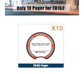 Retekess TD162 Restaurant Pager Wireless Calling System 10 Vibrator Coaster Buzzers Guest Queuing For Cafe Bar Food Truck Clinic