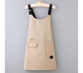 Fashion Strap Style Apron Anti-fouling Waterproof Kitchen Smock Sleeveless Hotel Restaurant Chef Barbecue Apron