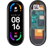 Original LCD Screen and Digitizer Full Assembly for Xiaomi Mi Band 6