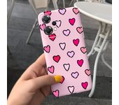Dinosaur Phone Cover For Oneplus Nord CE 2 Lite 5G Couple Love Heart Back Case On Nord CE2 2Lite Shockproof Soft Bumper Coque