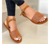 Women Flip Flops Flat Sandal Plus Size Shoes PU Silver black 43 42 41 40
