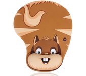 Silicone Ergonomic 3D Game Mouse Pad Anti Slip Mousepad With Wrist Rest Optical Trackball Mat Mice Mat Wrist Mouse Pad Mice Pad