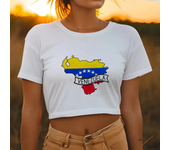 Venezuela top women harajuku t shirt girl manga Japanese harajuku clothing