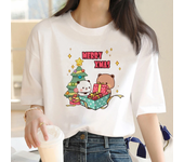 Bubu Dudu t shirt women designer streetwear Japanese top girl comic anime clothes