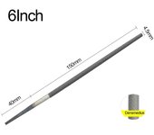 Steel Circle Saw File Durable 6/8/10/12/14 Inch Middle Tooth Sharpener Circle Grinding Steel Files Leather