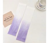 Women's summer ice silk two-color anti-uv color gradient sunscreen dazzle color ice sleeve ZT018