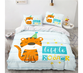 Lovely Miss Bear Bedding Set Children Cartoon 3d Duvet Cover Sets Pillowcase Boys Girls Kid Bedclothes Twin Full Queen King Size