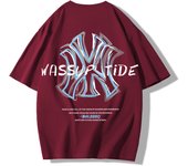 Camiseta manga corta hombre 2025 nueva camiseta manga corta hombre suelta manga corta