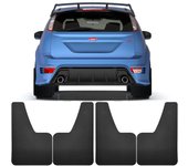 Carbon Fiber Mud Flaps Mudflaps Splash Guards For Ford Focus ST RS SE LT XR5 Mk MK1 MK2 MK3 MK4 2 3 4 ST250 RS500 Car Mudguards