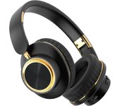 VAORLO Foldable Bluetooth 5.3 Wireless Headset HiFi Stereo Music Heavy Bass Over-ear headphones With Mic Voice Assistant