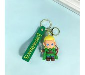 Movie The Lord of the Rings Keychain Car Key Chain Three-Dimensional Doll Magic Ring Pendant Gift