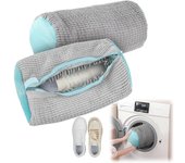 Bolsa Lavadora Zapatillas,Protección Múltiple Bolsa Para Lavar Zapatillas En Lavadora,Reutilizable Bolsa Lavar Zapatillas Lavadora,Proteger los zapatos de daños (2 Piezas-Amarillo)