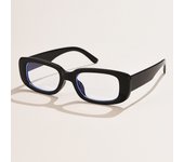 Nuevas gafas de sol retro con montura pequeña, gafas de sol de calle con montura de tinta rectangular europea y americana de moda para hombres y mujeres