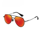 Nuevo conductor conduciendo gafas de sol gafas de sol polarizadas de metal para hombres conduciendo gafas que cambian de color