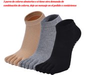 Hot Sale Women Anti-slip Yoga Socks Fingers Fitness Pilates Socks Gym Five Toe Sport Socks Cotton Colourful Elastic Winter