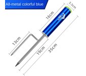Metal Fishing Rod Holder Ground Insertion Portable Sea Rod Bracket Non-Deformed Easy To Carry Fishing Rod Socket Fishing Rod
