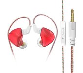 Original QKZAK8 Wired Earphones 3.5mm AUX In-ear HiFi Heavy Bass Earphones With MIC For Music Games Sports