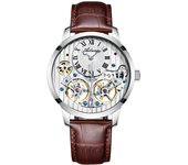 Ailang-reloj mecánico para hombre, cronógrafo automático, resistente al agua, con agujeros, tecnología negra famosa, nuevo