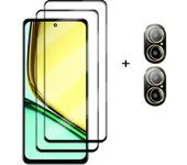 Full Cover Tempered Glass For Realme C67 Glass Realme C67 Screen Protector Protective Phone Lens Film Realme C67 4G inch 6.72"