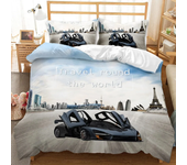 Race Car Extreme Sports Cool Car Sports Bedding Set Boys Girls Twin Queen Size Duvet Cover Pillowcase Bed Kids Adult