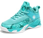 Kids Shoes Trendy Boys High Top Basketball Shoes Non-slip Sport Shoes Kids Sport Tennis Shoes Soft Bottom Running Shoes