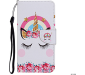 For Samsung Galaxy A12 A22 A23 A13 5G 4G solapa billetera Card slot stand Fashion Cartoon capacitor Phone Shell