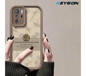 KEYSION Retro Flower Case for Redmi Note 10 5G 10 Pro 5G Silicone Shockproof Phone Back Cover for Xiaomi POCO M3 Pro 5G X3 GT