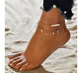 Letapi New Heart Female Anklets Foot Jewelry Leg New Anklets On Foot Ankle Bracelets For Women Leg Chain S